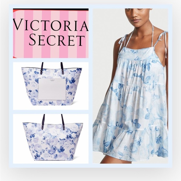 VICTORIA'S SECRET SWIM
Mini Dress Cover-Up & Floral Tote - Picture 2 of 7